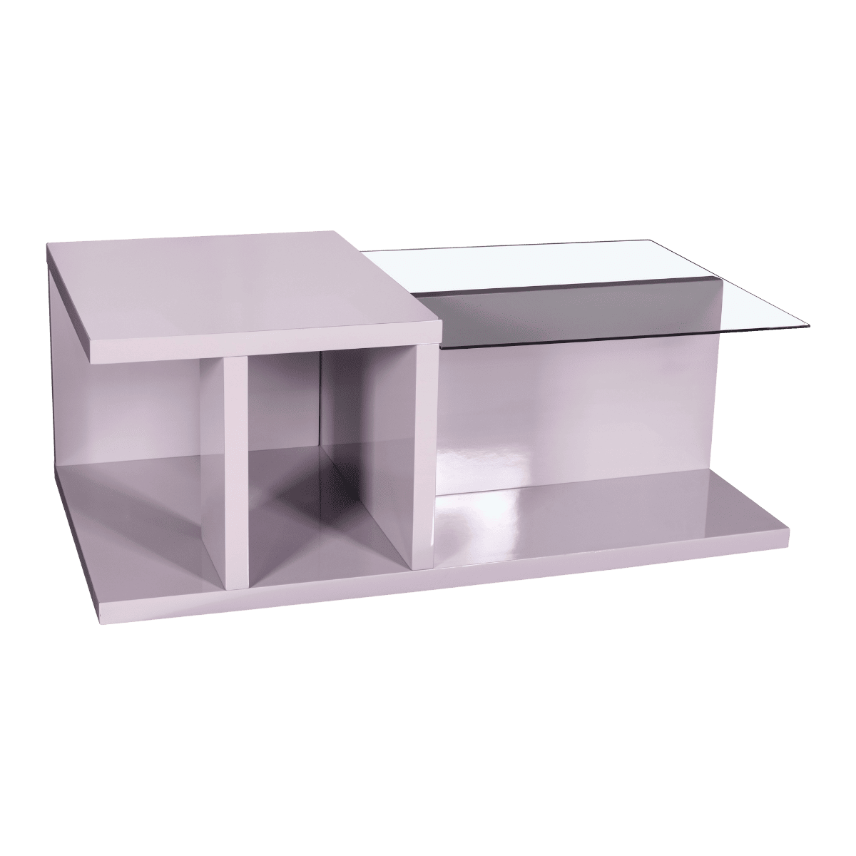 Table basse en verre