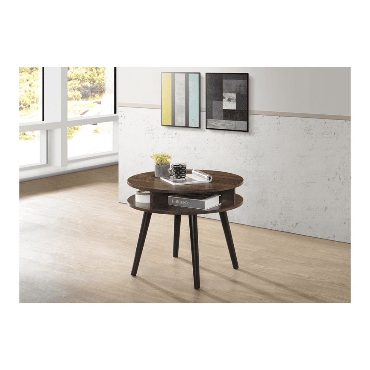Table de coin WALNUT