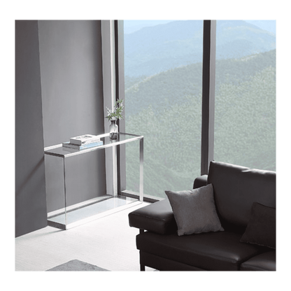 Console en verre