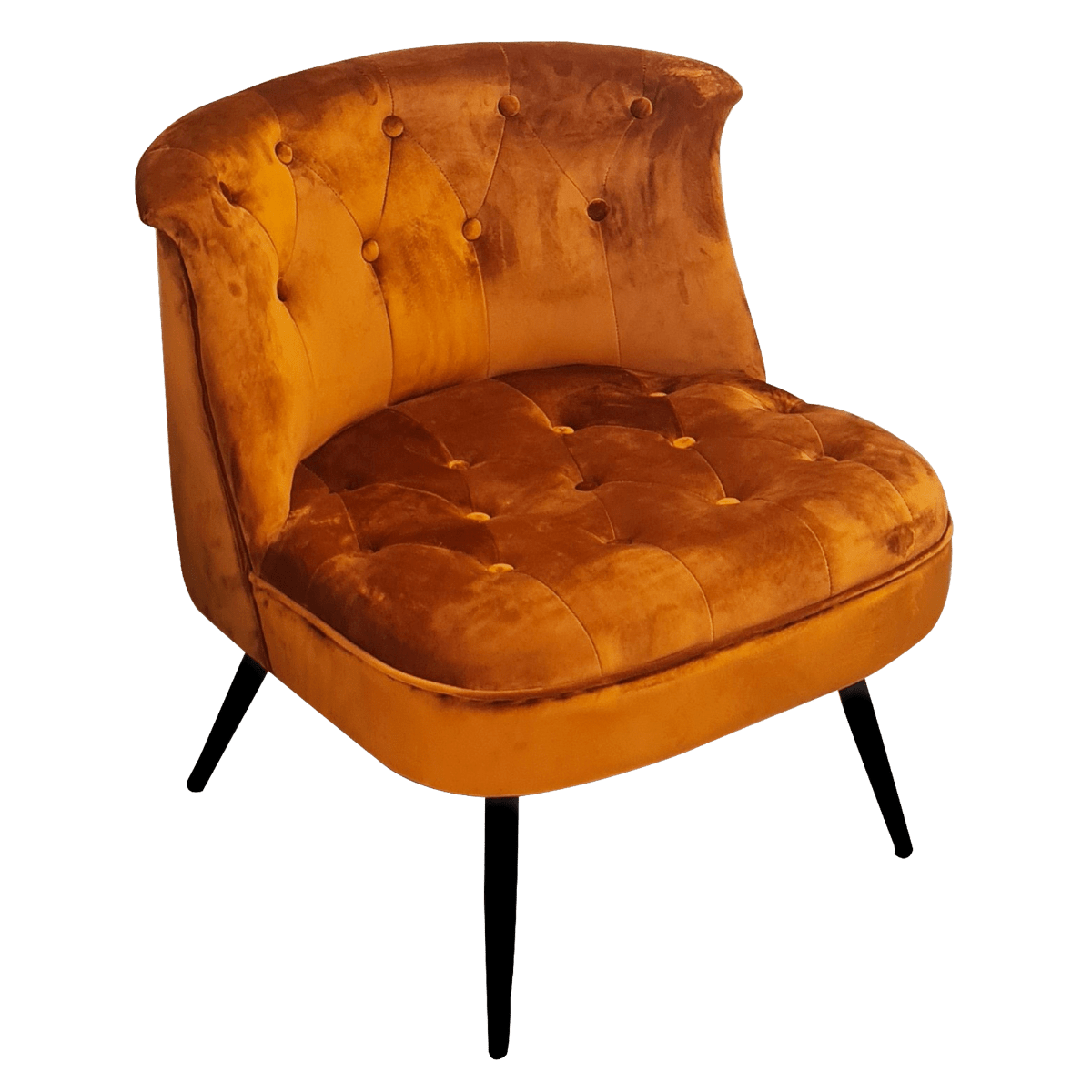 Fauteuil club tissu