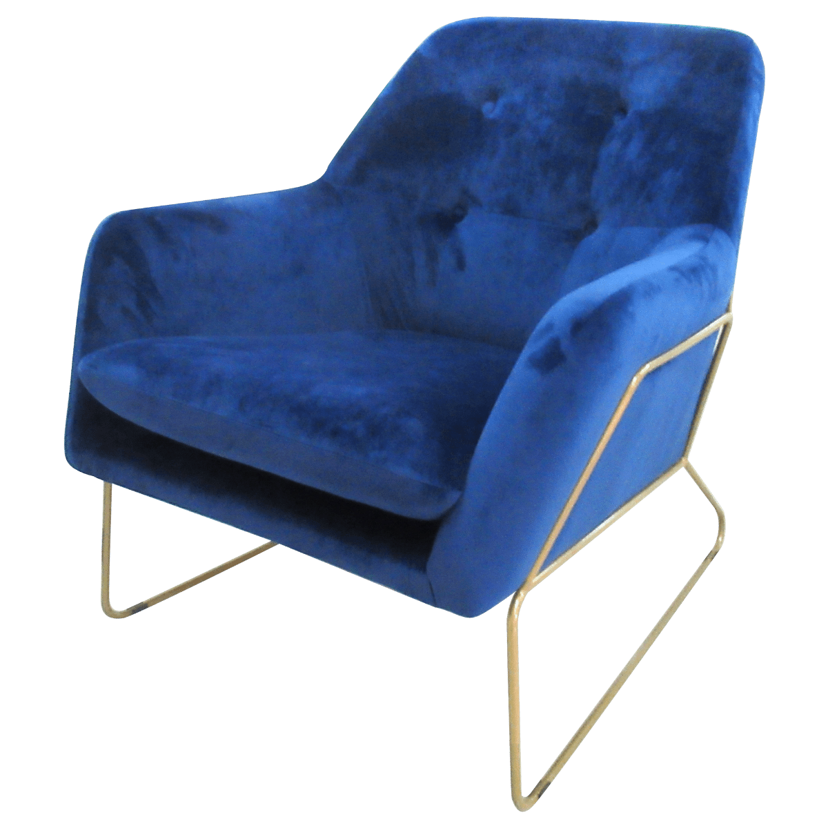 Fauteuil club tissu