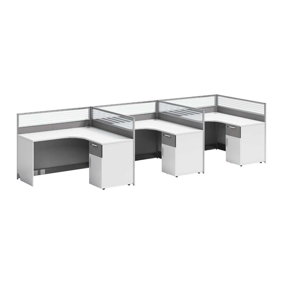 Bureau partition 3 places LANY