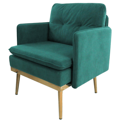 Fauteuil club en velours