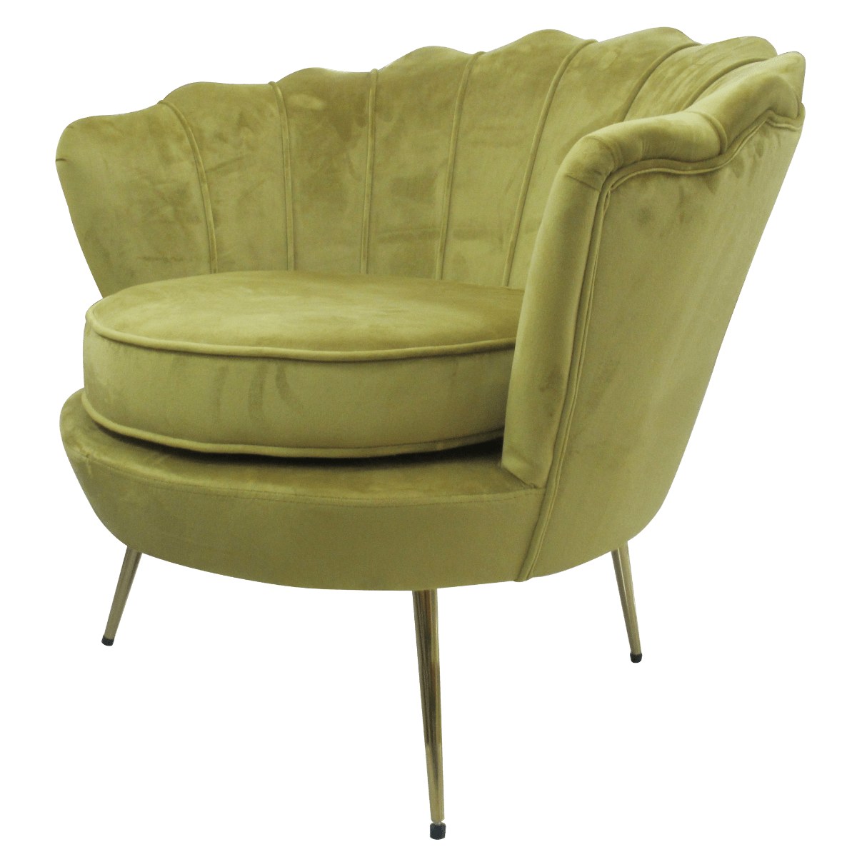 Fauteuil club tissu