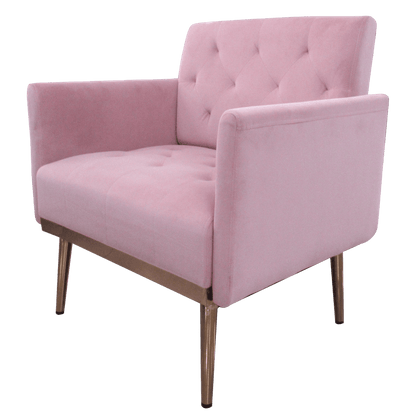 Fauteuil club en velours