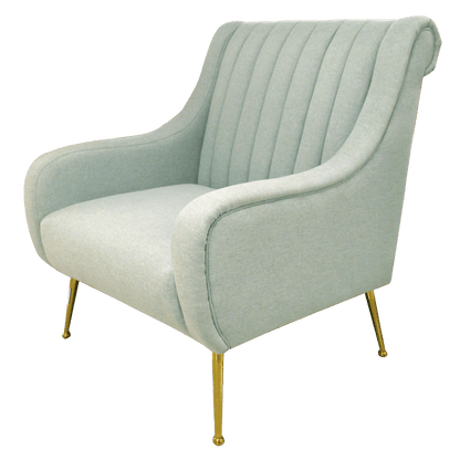 Fauteuil club tissu