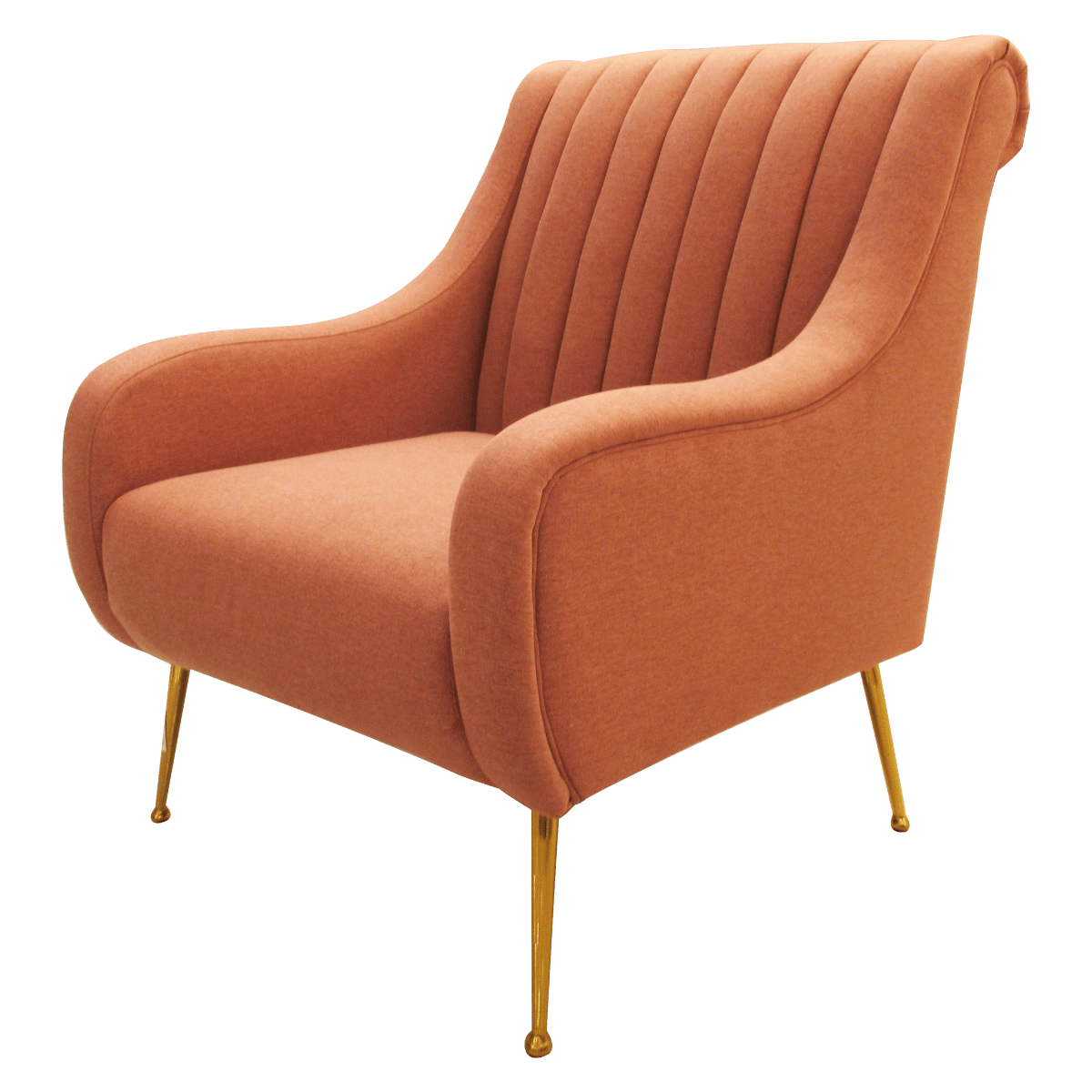 Fauteuil club tissu