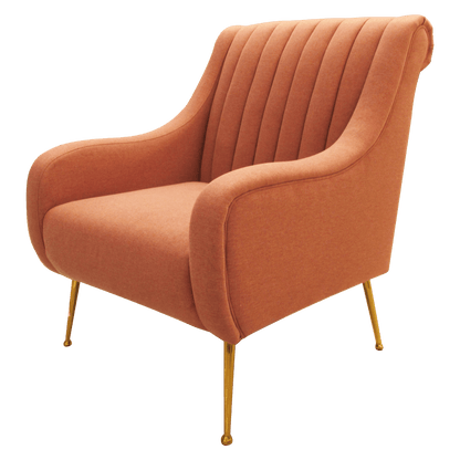 Fauteuil club tissu