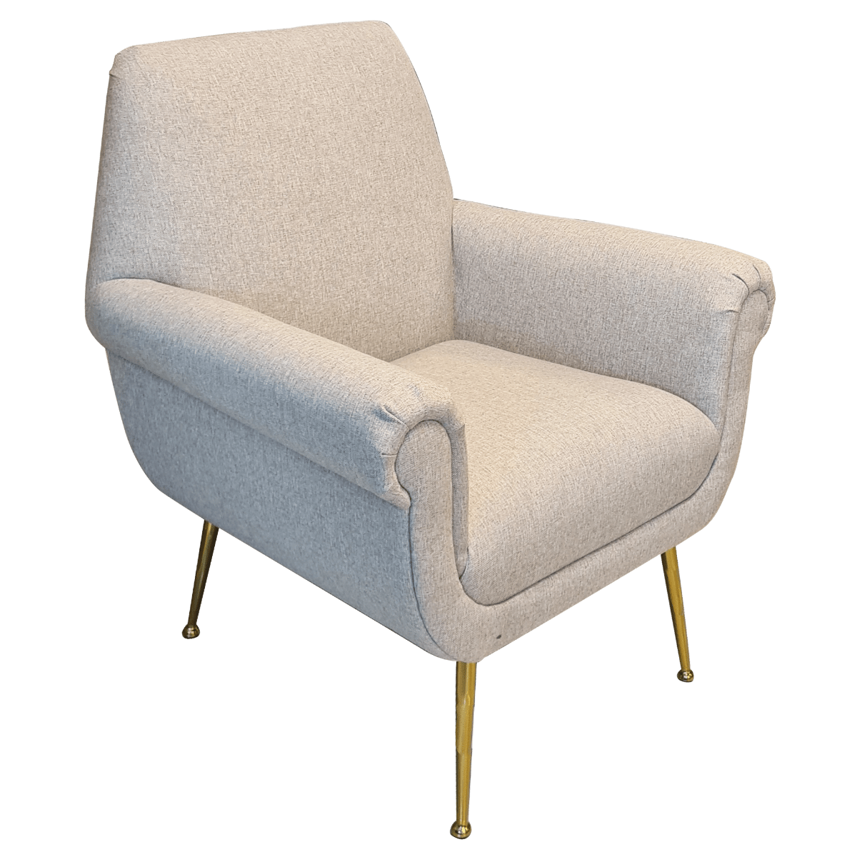 Fauteuil club tissu