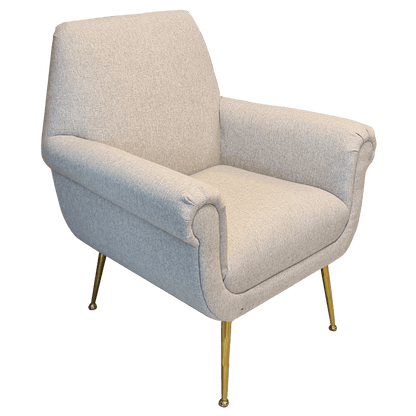 Fauteuil club tissu