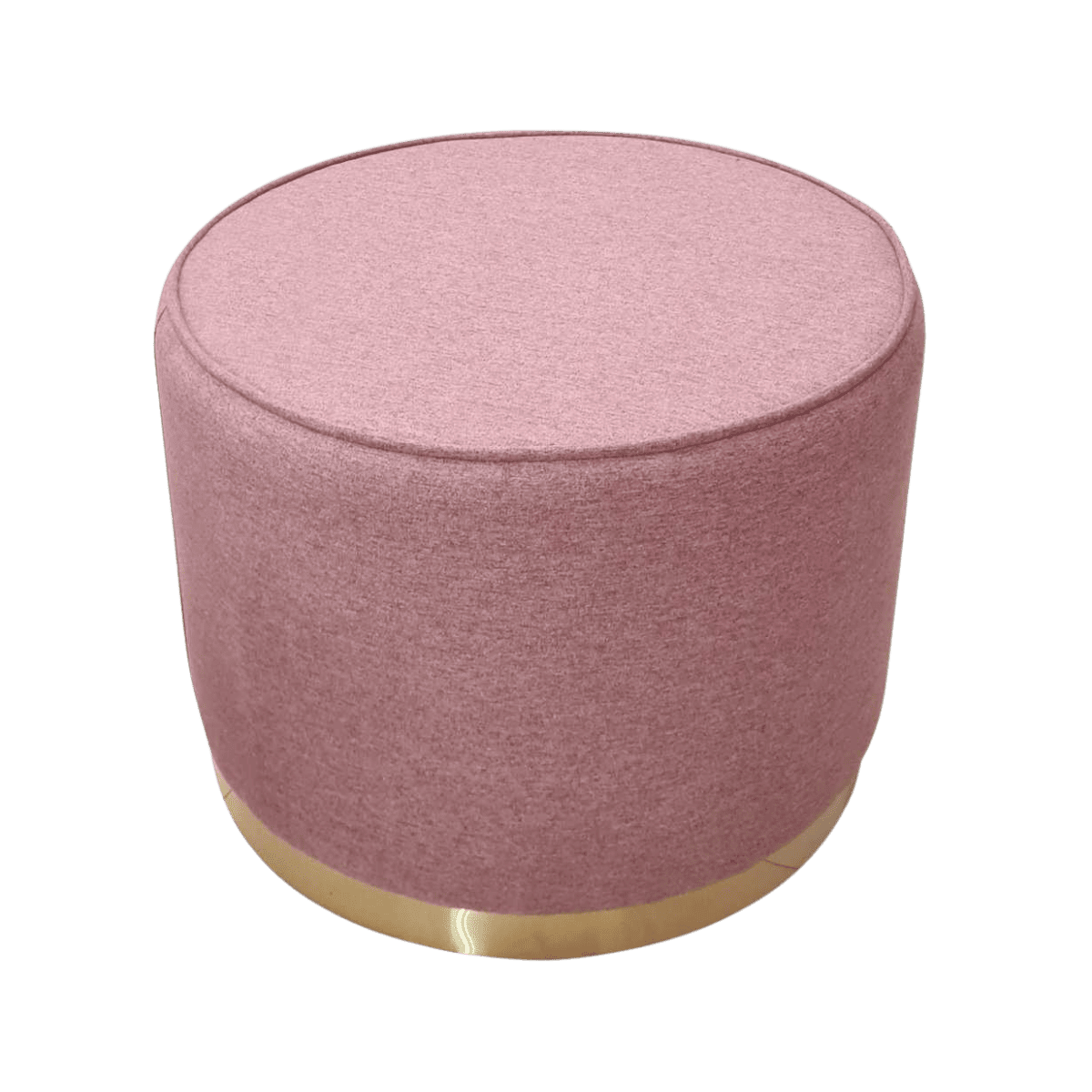 Pouf en tissu PINK