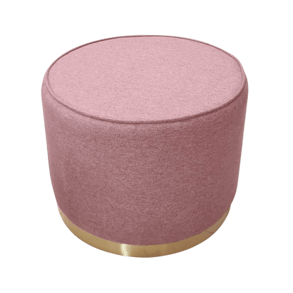 Pouf en tissu PINK