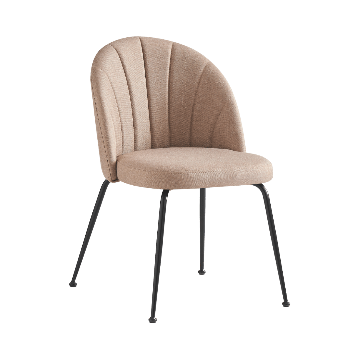 Chaise pour table à manger en tissu