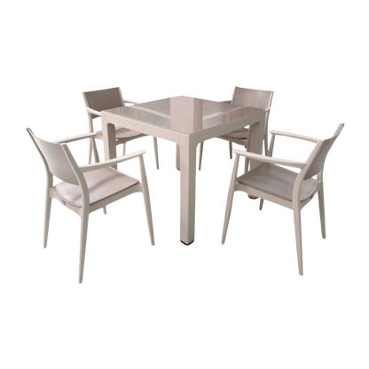 Table de jardin + 4 chaises