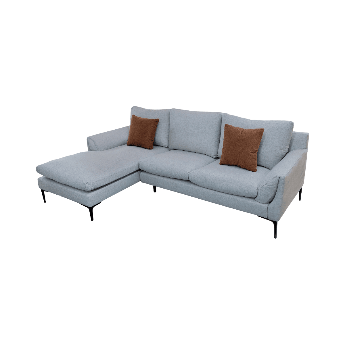 Salon d'angle en tissu