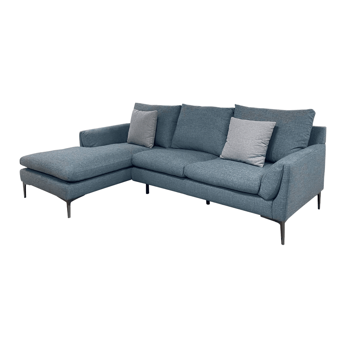 Salon d'angle en tissu