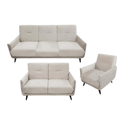 Salon 3+2+1 en velours