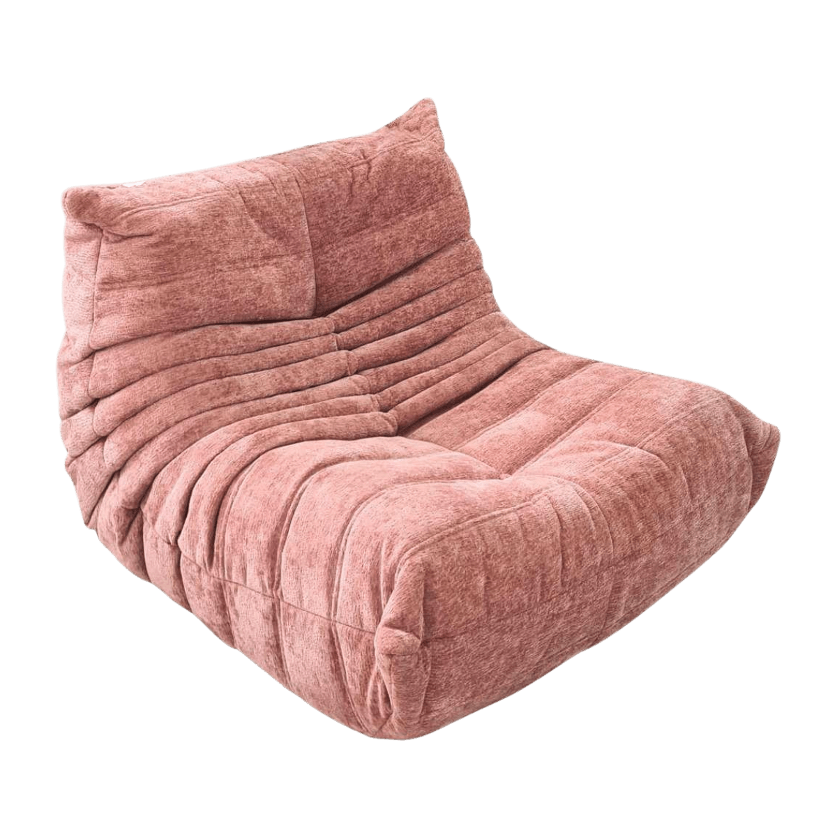 Pouf relax en tissu