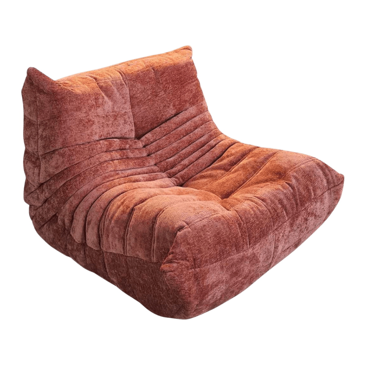 Pouf relax en tissu