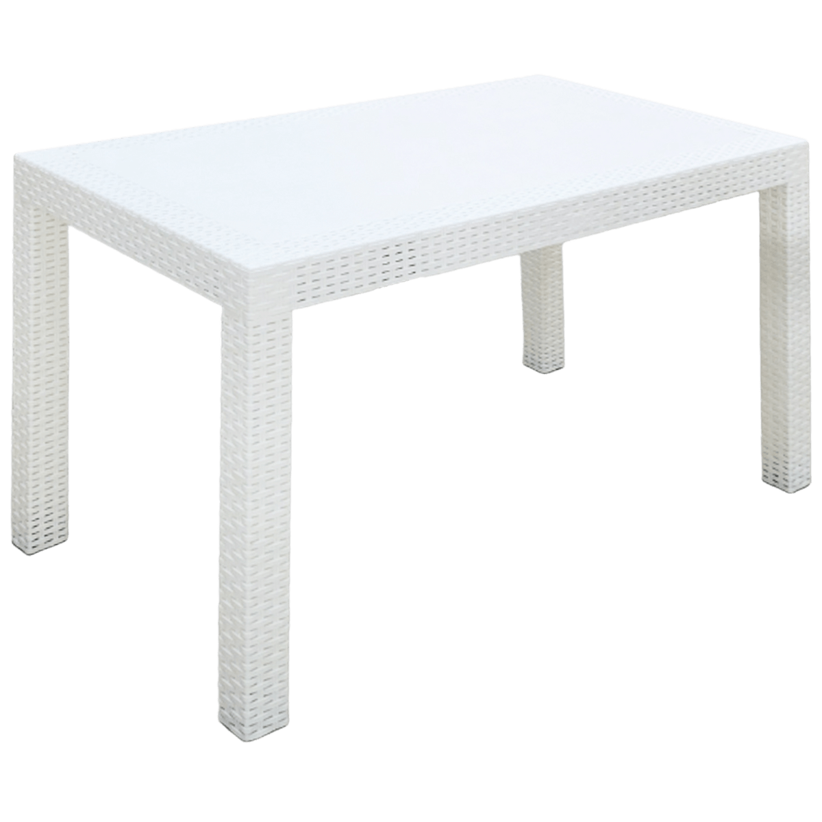 Table rectangle rattan