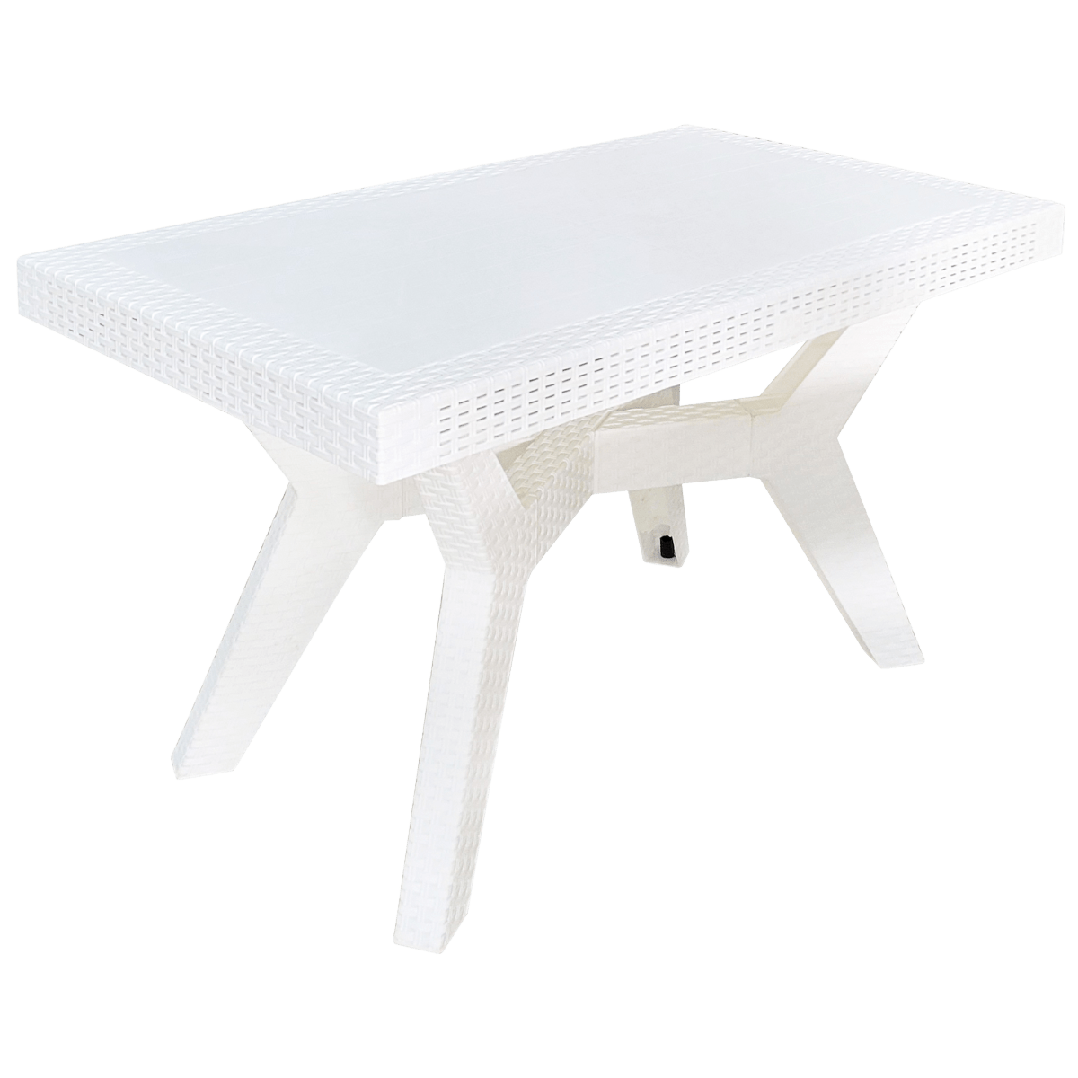 Table rectangle rattan