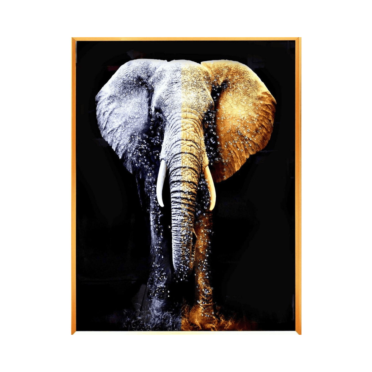 Tableau en verre ELEPHANT