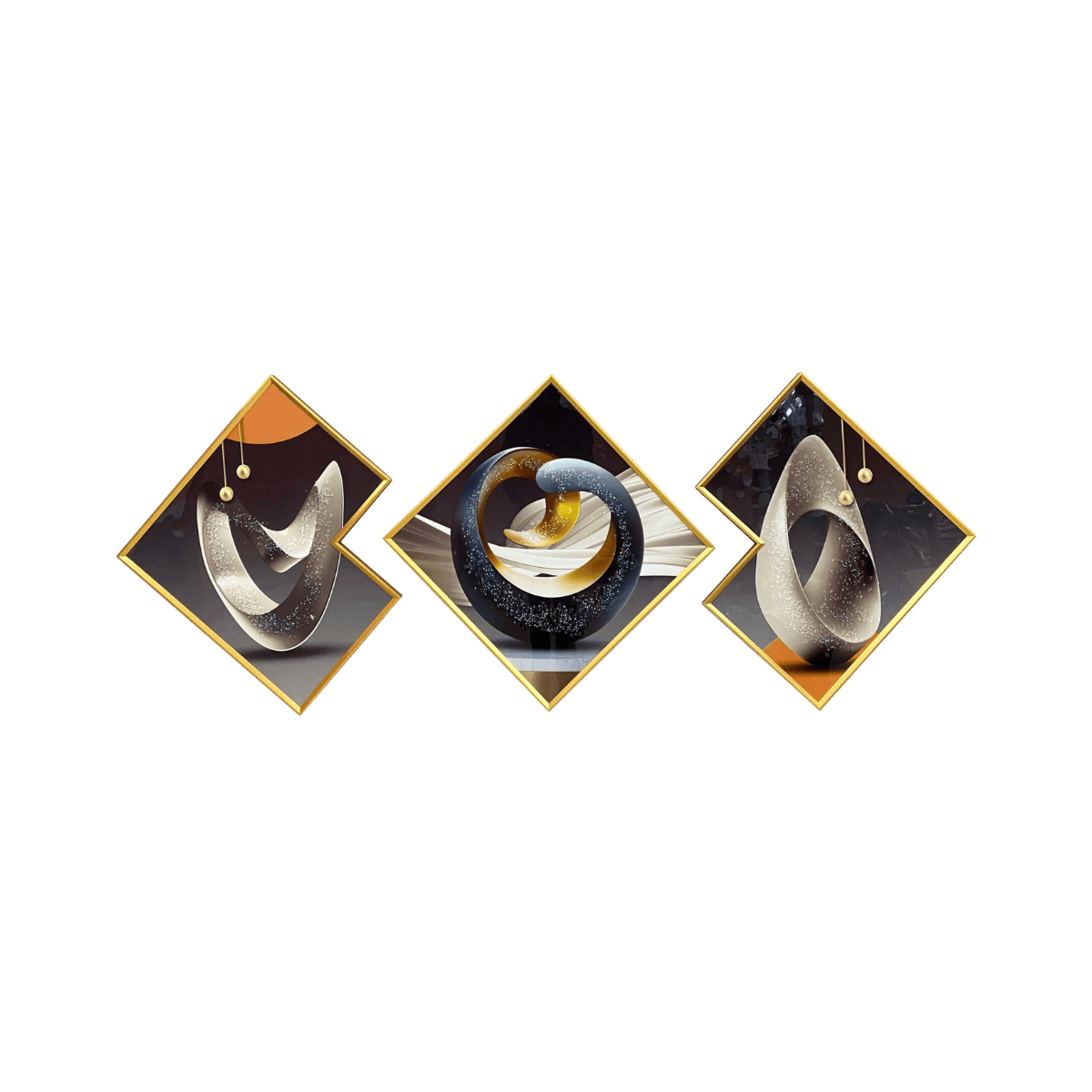 Set de 3 tableaux GEOMETRIQUES