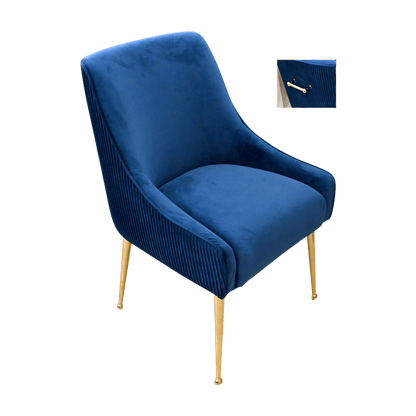 Chaise pour table à manger en tissu