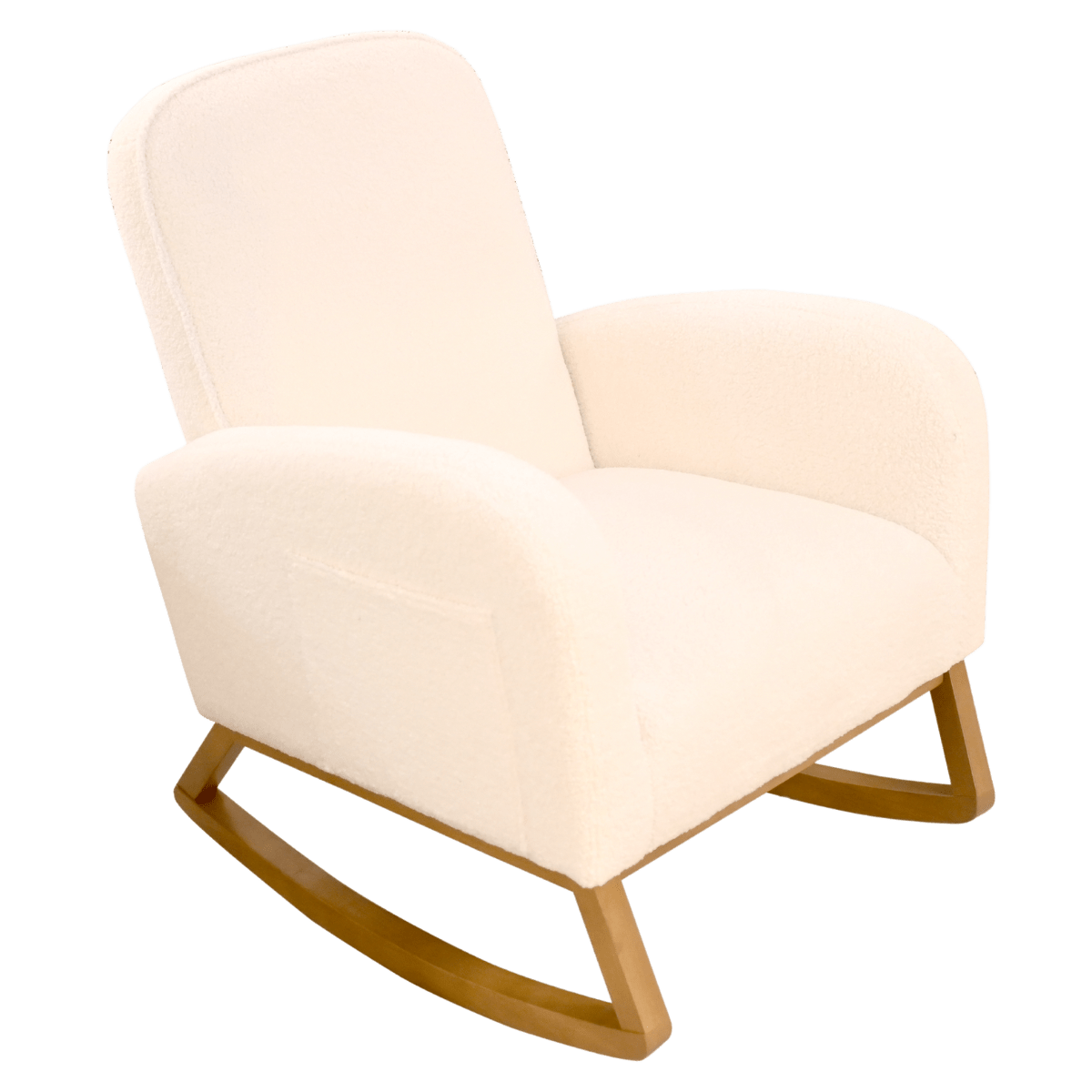 Fauteuil à bascule tissu