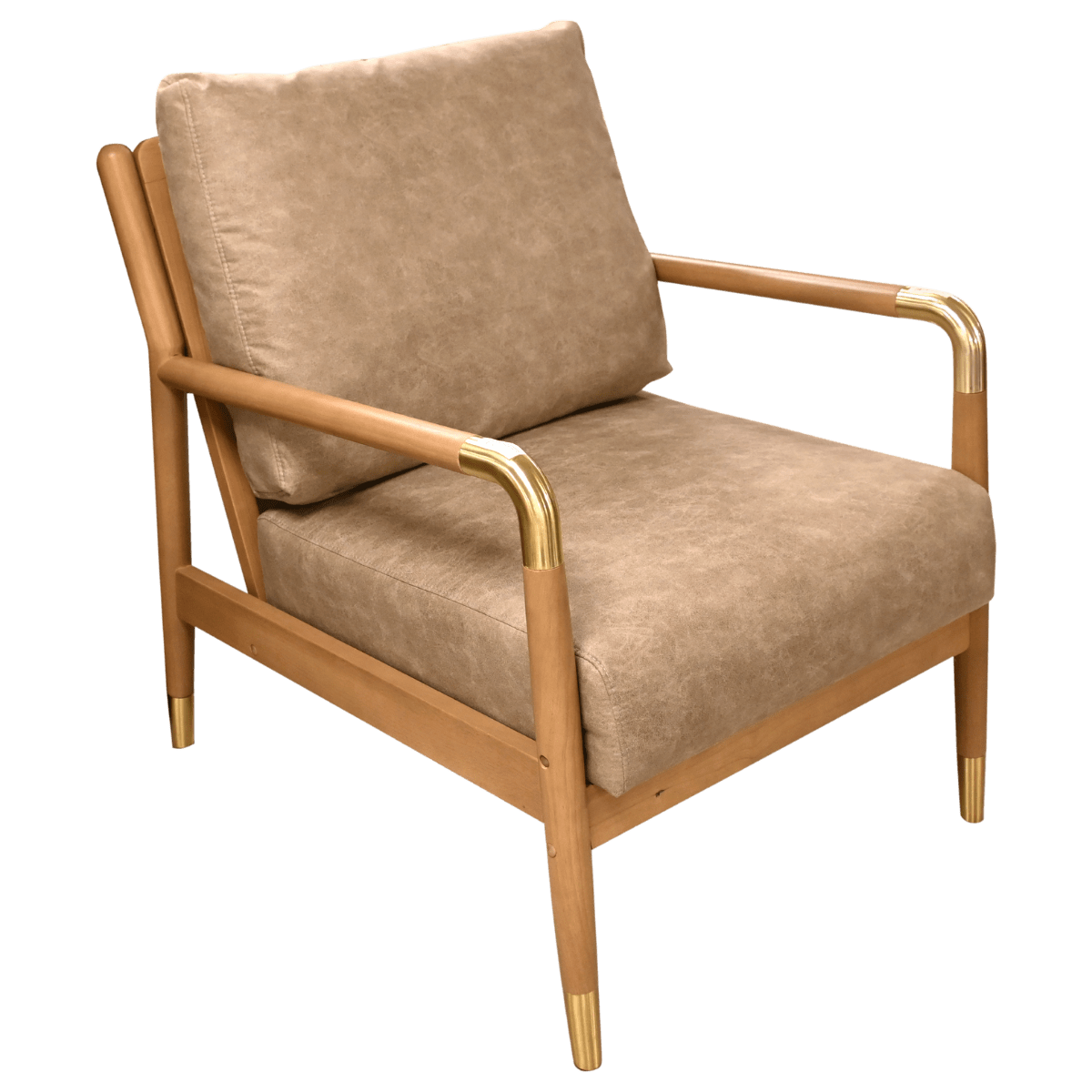 Fauteuil club tissu