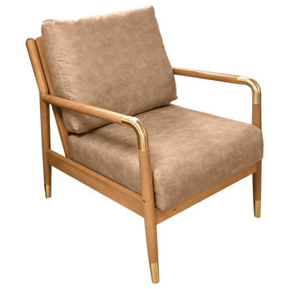 Fauteuil club tissu