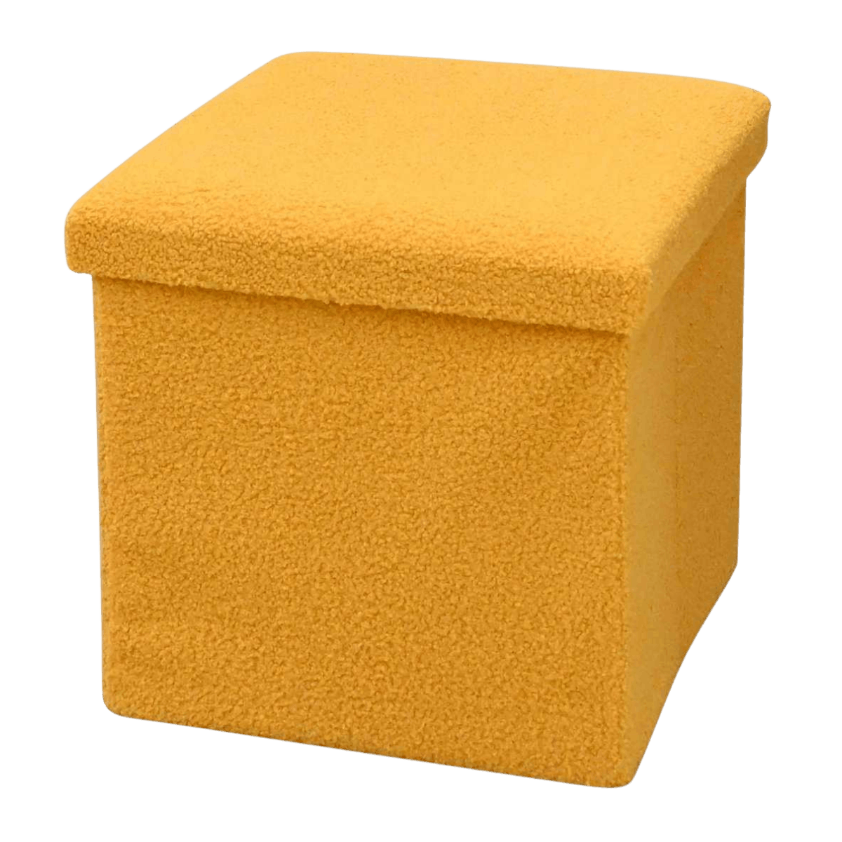 Pouf de rangement en tissu