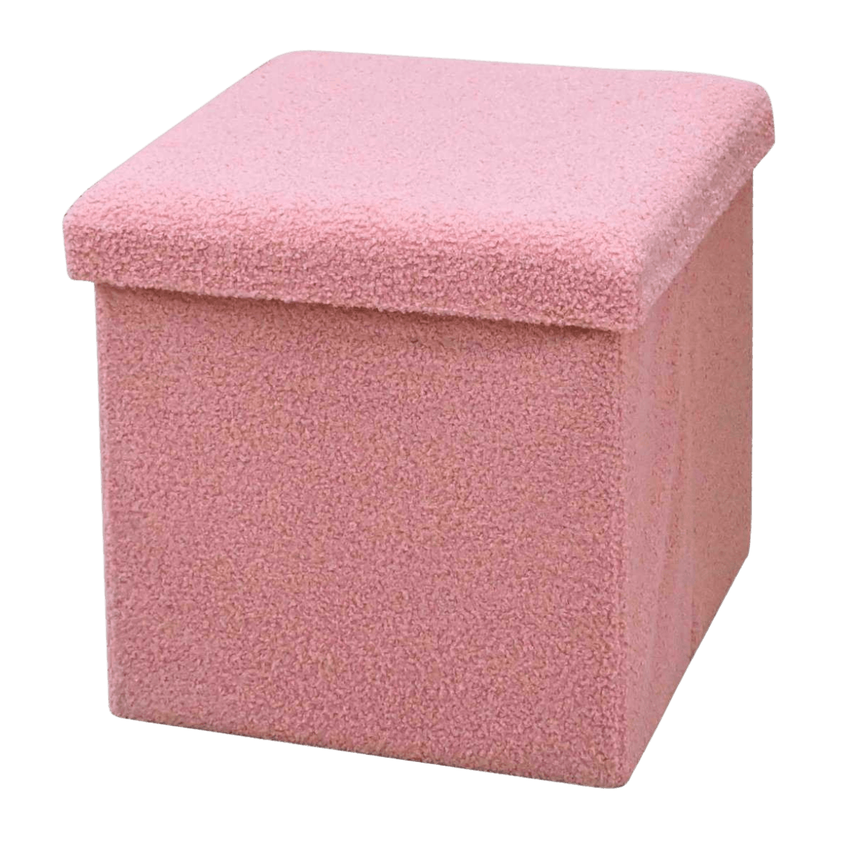 Pouf de rangement en tissu