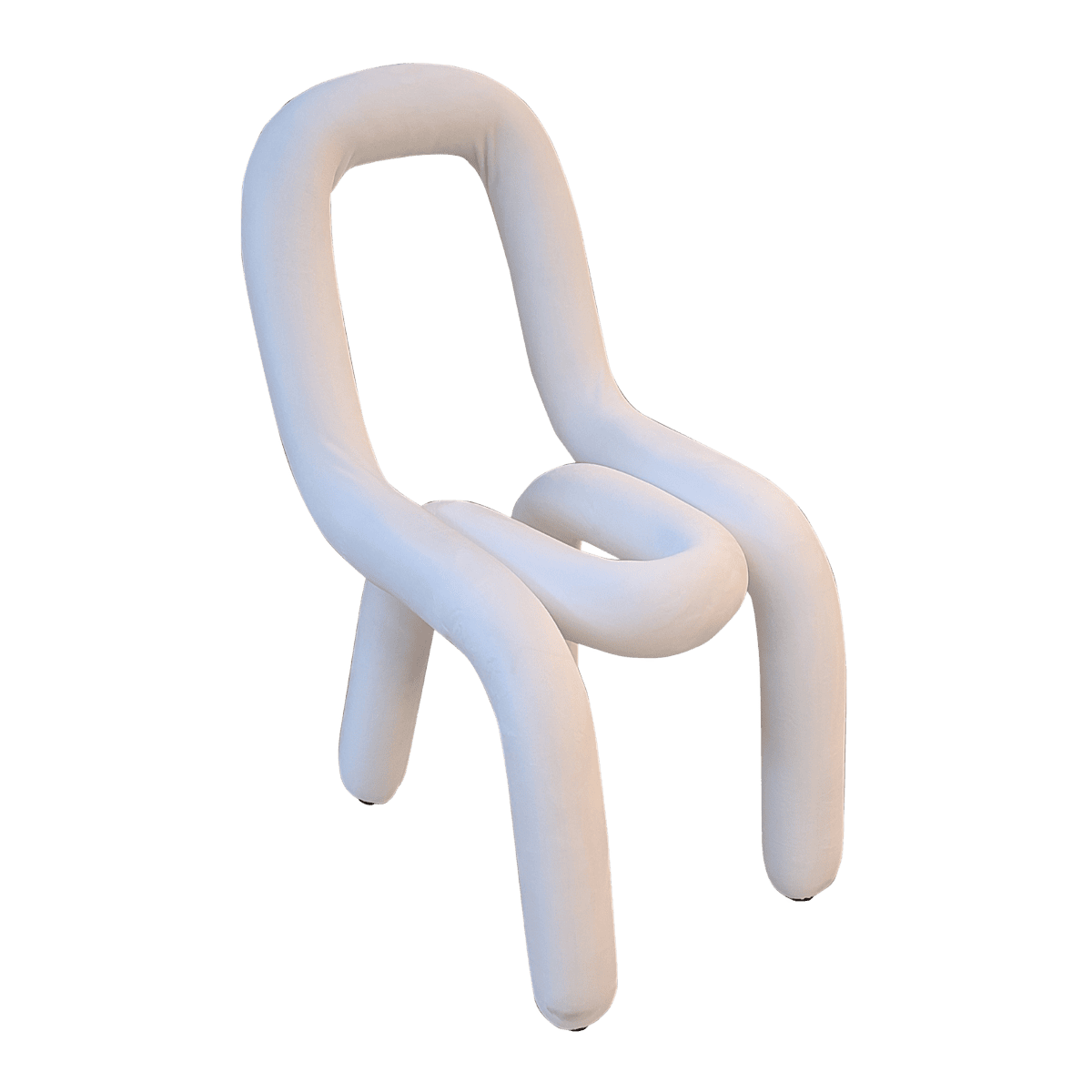 Chaise en velours