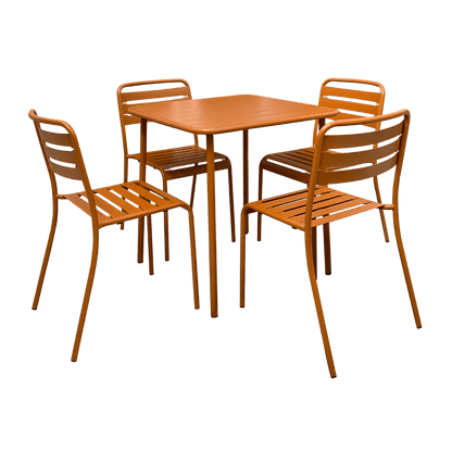 Table de jardin + 4 chaises