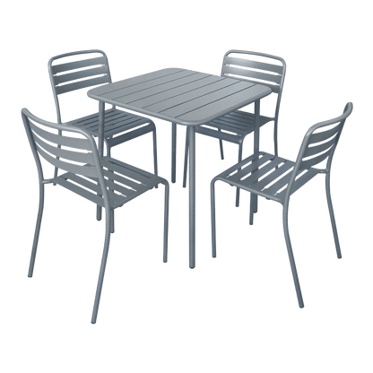 Table de jardin + 4 chaises