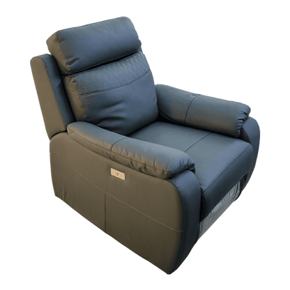 Fauteuil relax en cuir avec mécanisme