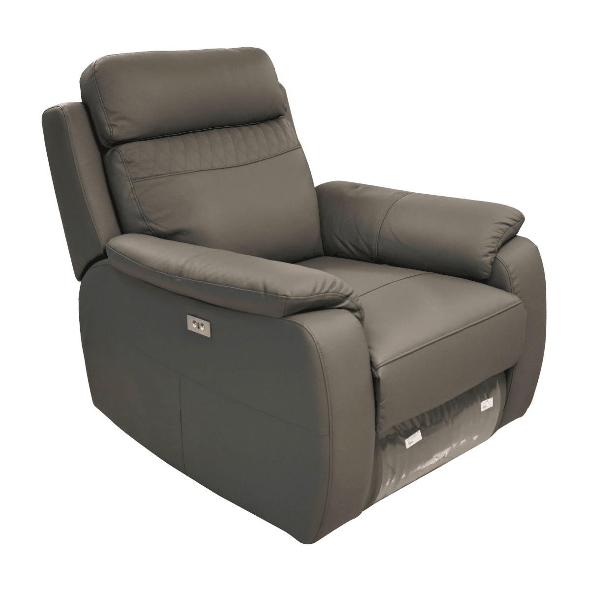 Fauteuil relax en cuir avec mécanisme