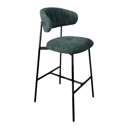 Chaise de bar en tissu