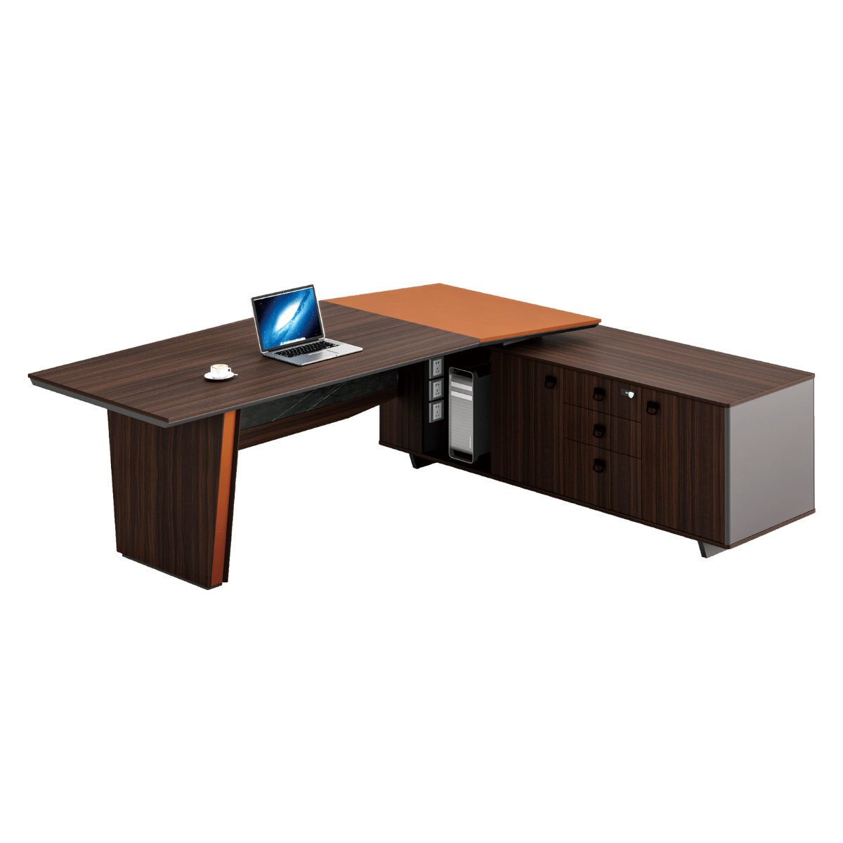 Bureau Président 240X200X76 cm