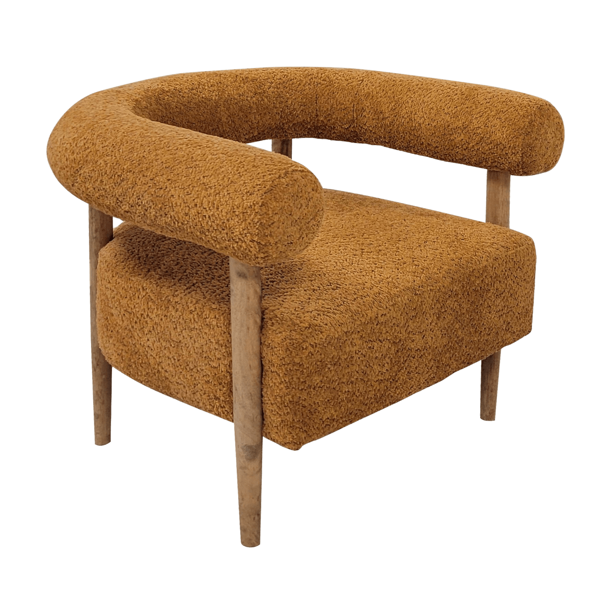 Fauteuil club en tissu