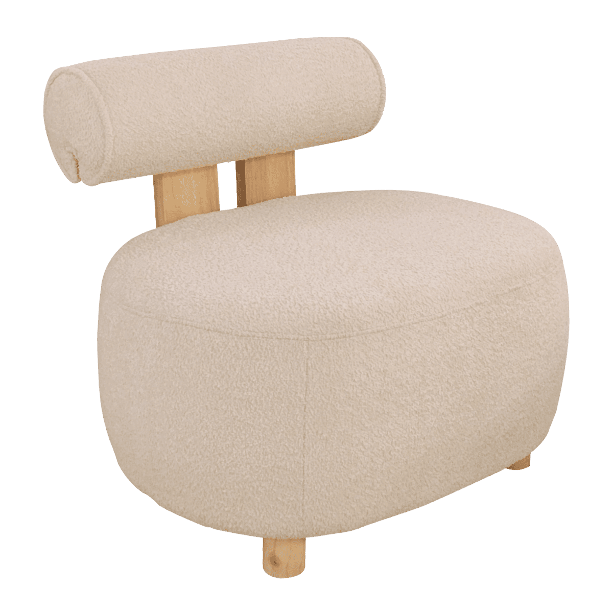 Fauteuil club en tissu