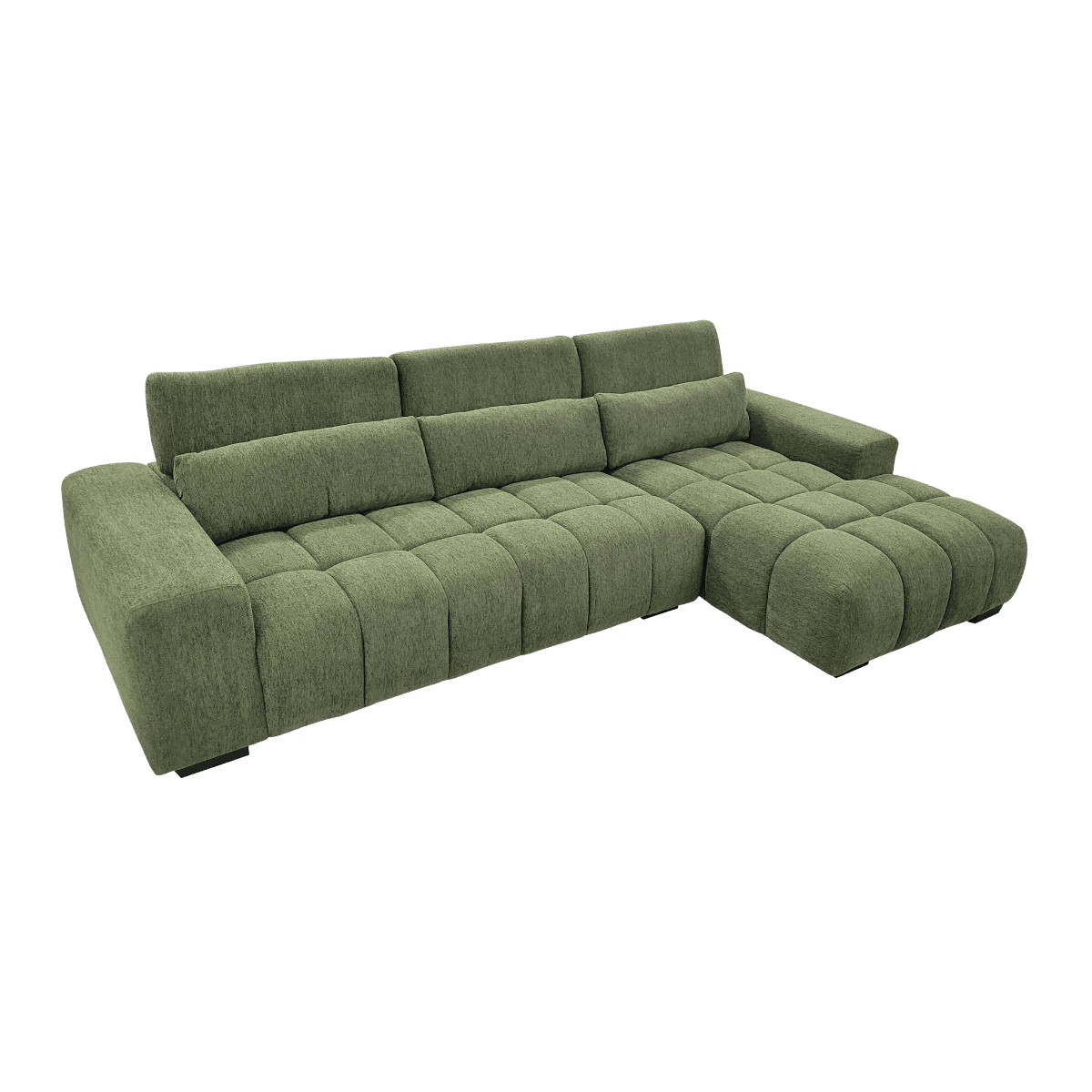 Salon d'angle en tissu