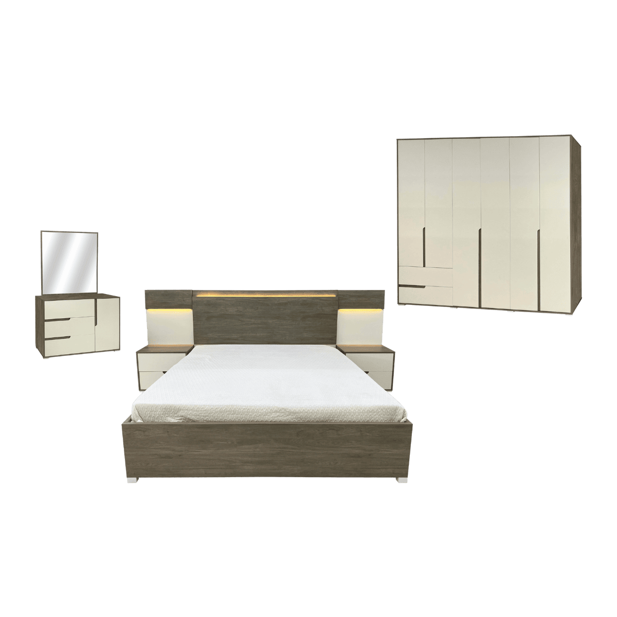 Chambre à coucher complète MARINE
