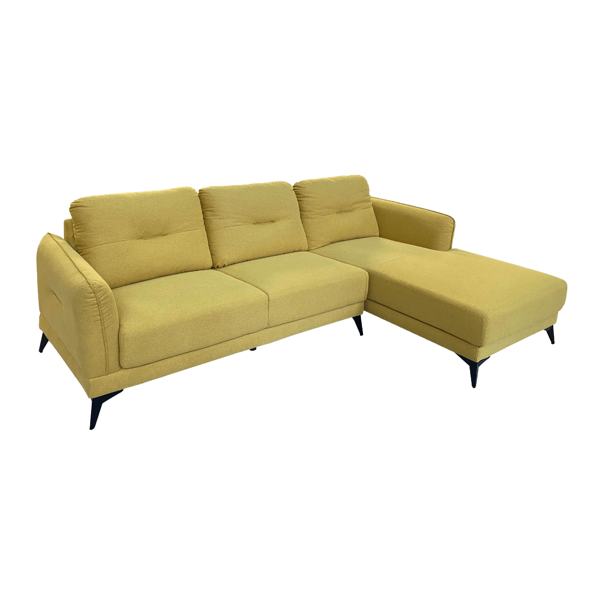 Salon d'angle en tissu