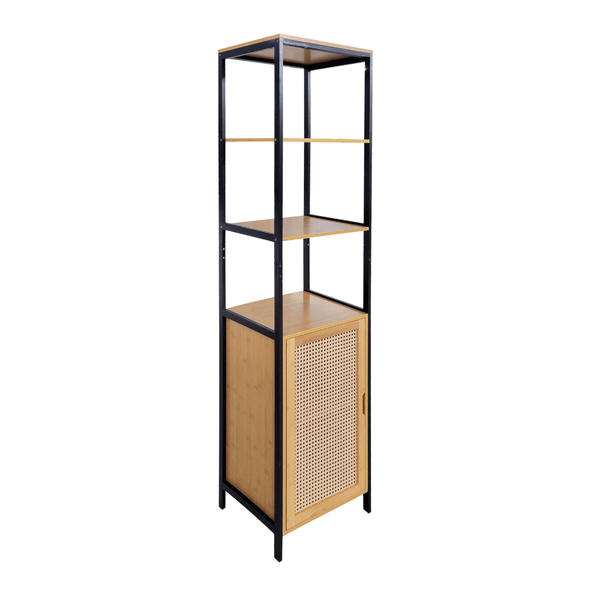 Meuble de salle de bain en bambou