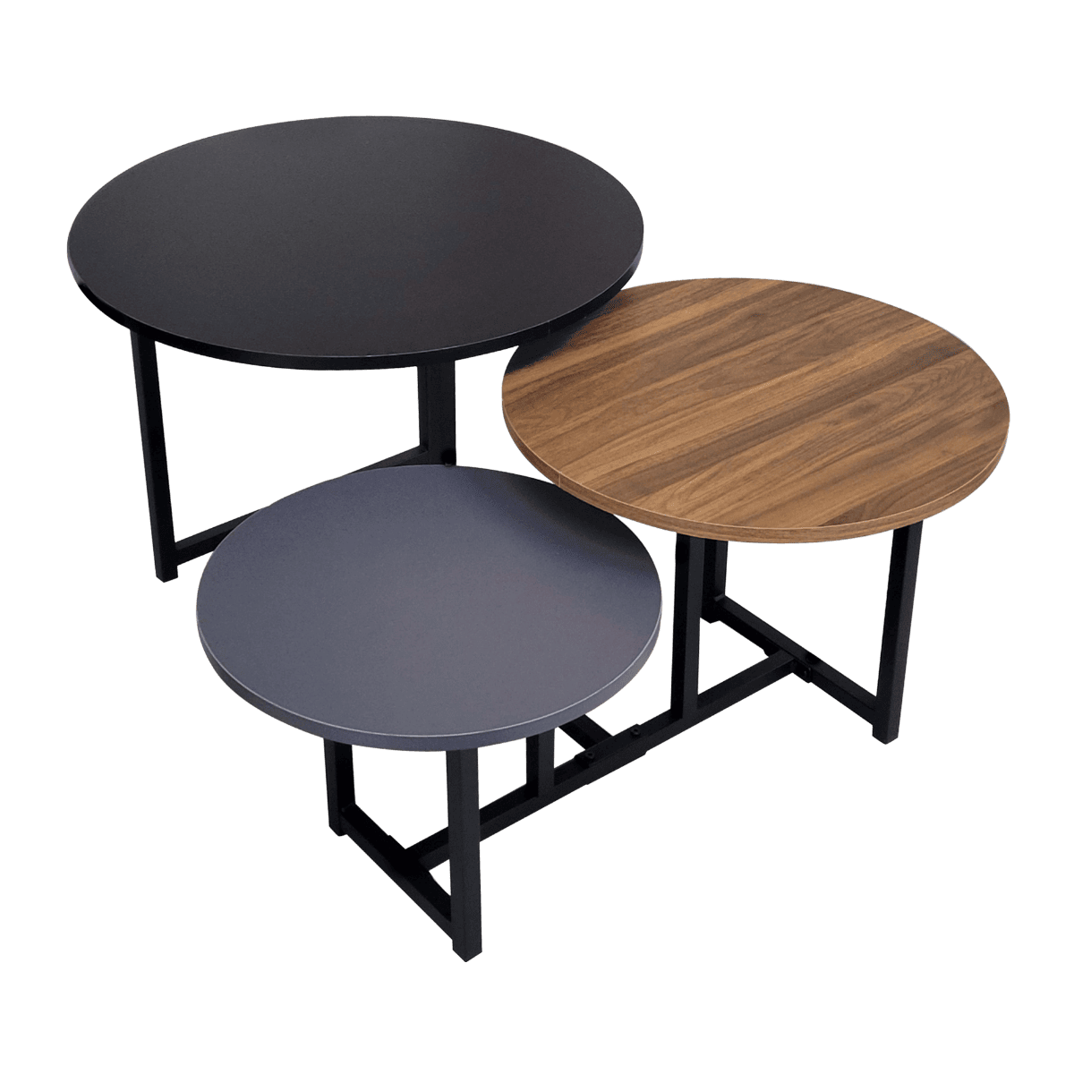 Set de 3 tables basses