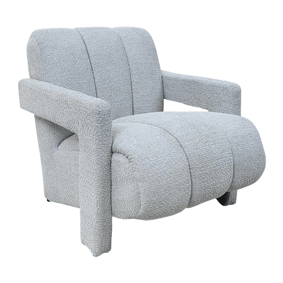 Fauteuil club en tissu