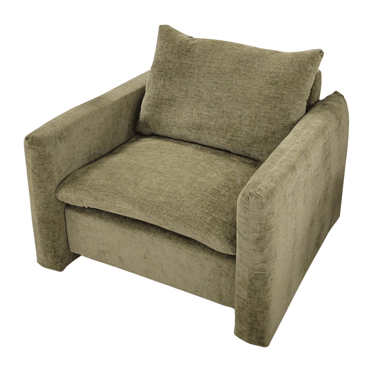 Fauteuil club en tissu