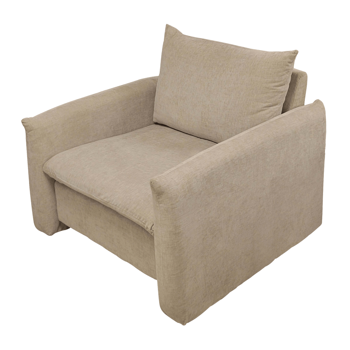 Fauteuil club en tissu